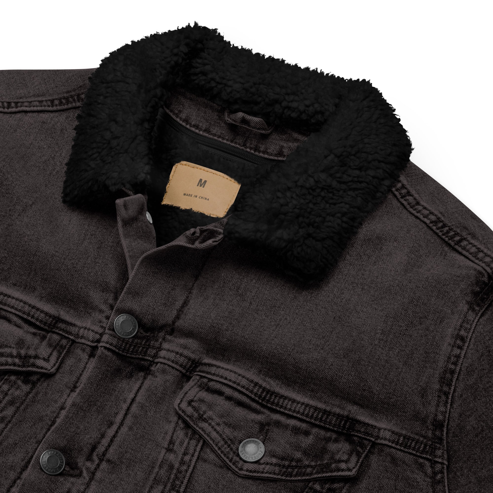 Unisex BOSS Denim Sherpa Jacket